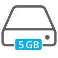 5GB de capacidad